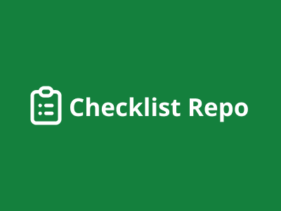 Checklist Repo image