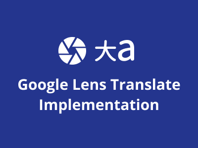 Google Lens Translate Re-implementation image