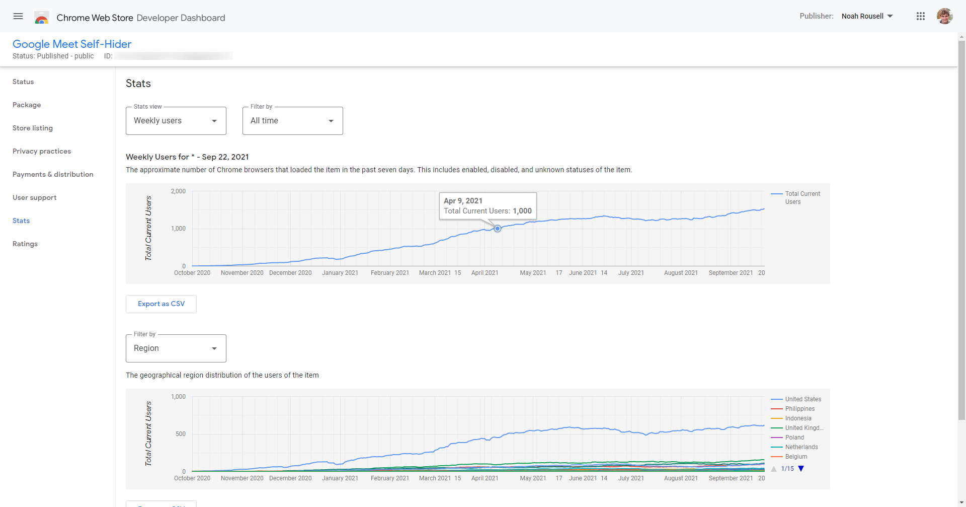 1,000 installs!