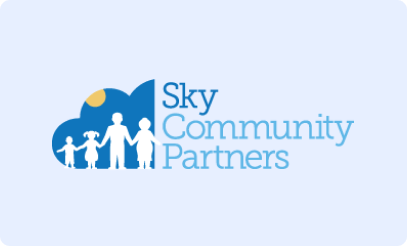 Sky Community Partners Nonprofit Website image